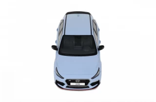 HYUNDAI I30 N BLUE 2017 OttOmobile 1:18 Resinemodell (Türen, Motorhaube... nicht zu öffnen!)